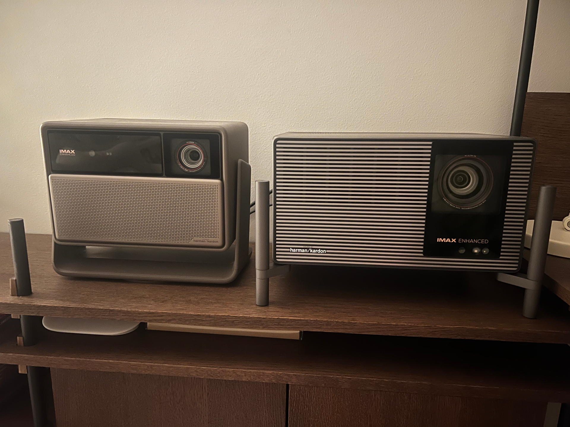 Side by side